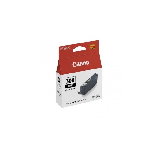 Tinteiro Canon PFI300 Preto Foto 14,4ml (4193C001, PFI-300PBK)