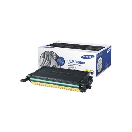 Toner Amarelo CLP-Y660B Alta capacidade para Samsung CLP-610N/ -660N e mais