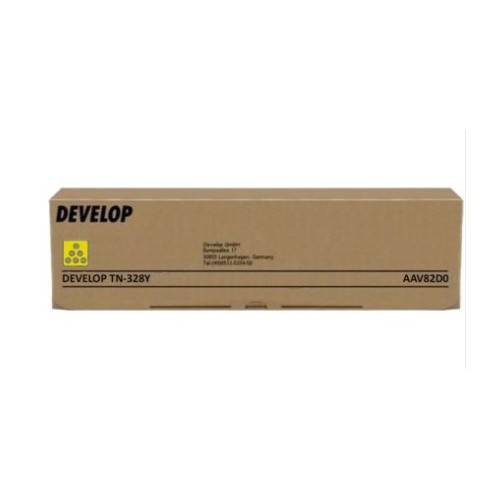 Toner Develop TN328Y Amarelo (AAV82D0, TN-328Y)