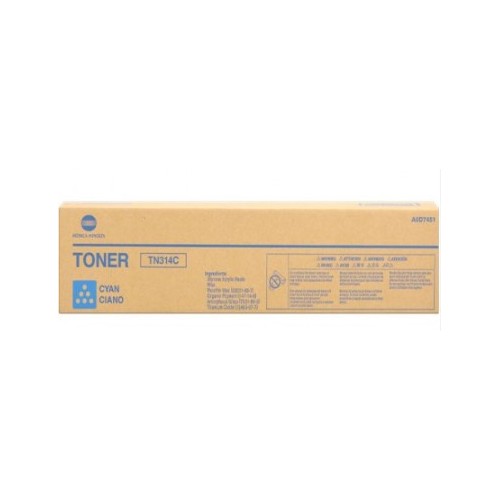 Toner Konica Minolta TN-314C Azul (TN314C, A0D7451)