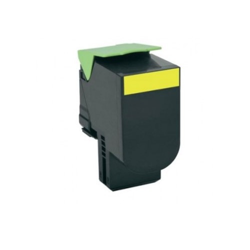 Toner Compatível para Lexmark 78C0X40 Amarelo - Alta Capacidade
