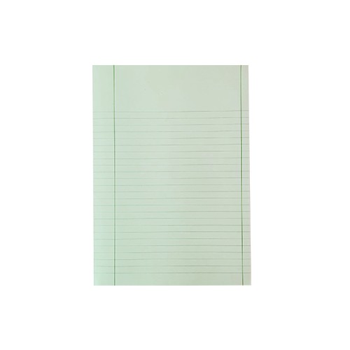 Caderno Papel Tipo Almaco A4 5Fls c / Margem 25 Linhas Azul - 10 Unidades