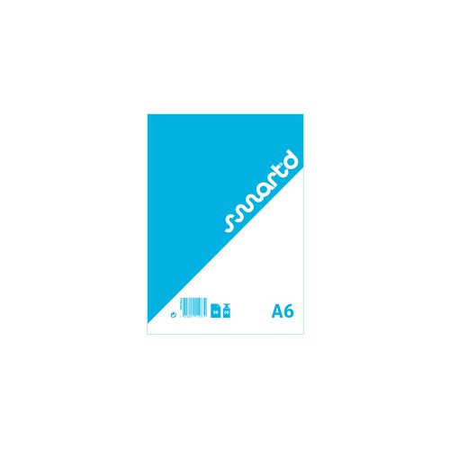 Bloco Notas A6 Liso SmartD 80Fls - 10 unidades