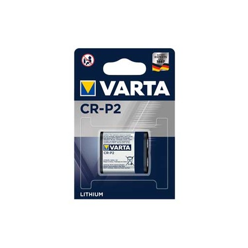 Pilhas CR-P2 Lithium 6V 1600mAh Varta