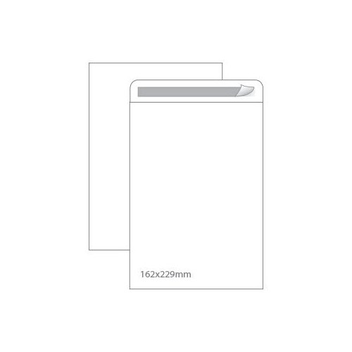 Envelopes Saco 162x229mm C5 Branco 90g Autodex Pack 50 unidades