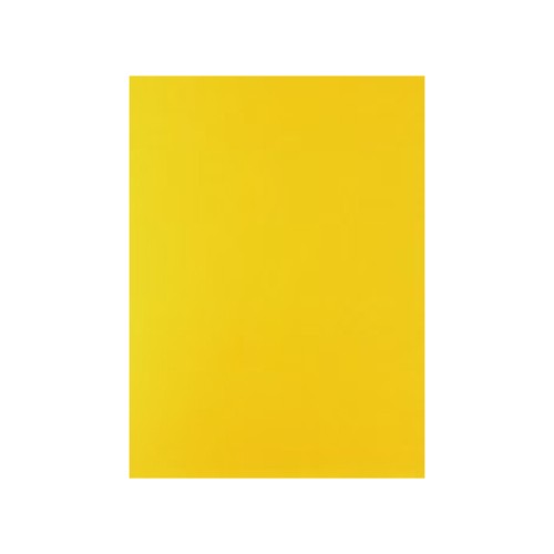 Cartolina 50x65cm Amarelo Torrado 180g - 5 folhas