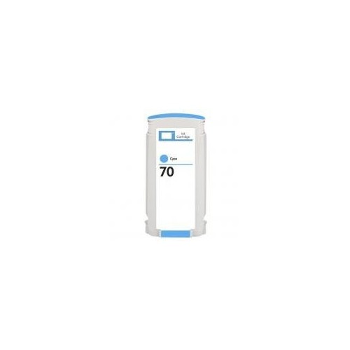 Tinteiro Compatível HP 70 Ciano 130ml