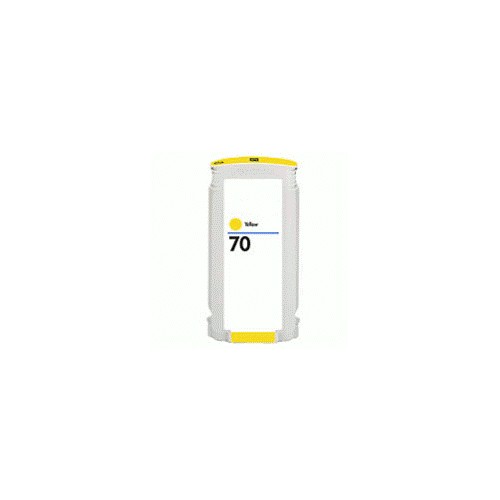 Tinteiro Compatível HP 70 Amarelo 130ml