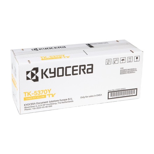 Toner Kyocera TK-5370Y Amarelo 1T02YJANL0