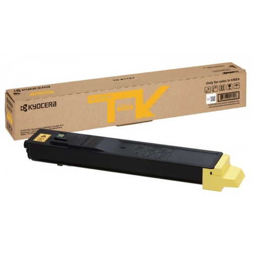 Toner Kyocera TK-8115Y Amarelo 1T02P3ANL0