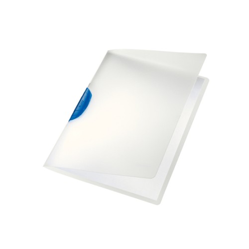 Classificador Clip Lateral Leitz Color Clip Azul