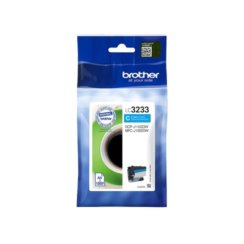 Tinteiro Brother LC3233C Azul