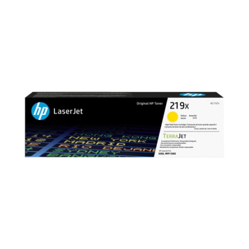 Toner HP 219X Amarelo W2192X