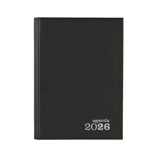 Agenda Diária 2026 Basic 140x200mm Preta