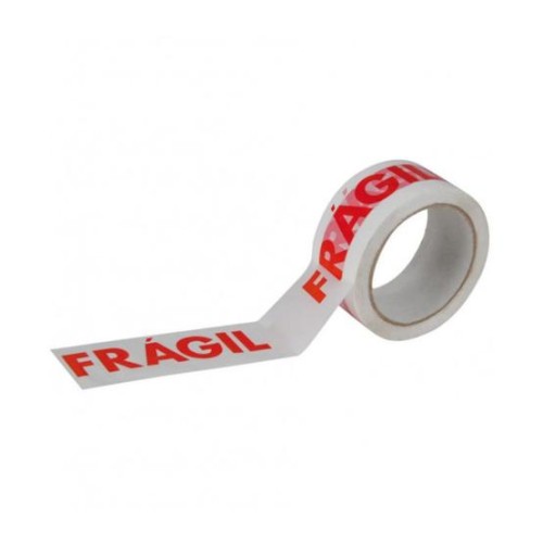 Fita Adesiva Impressa FRÁGIL 50mmx66mt