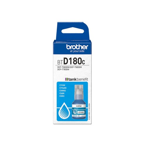 Tinteiro Brother BTD180C Azul