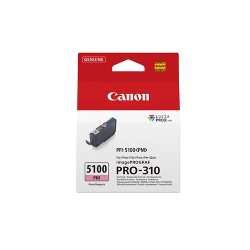 Tinteiro Canon PFI-5100 Magenta Foto 6957C001