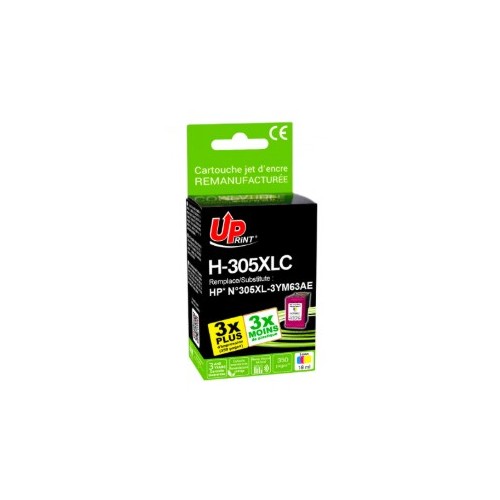 Tinteiro Compatível UPrint para HP 305XL Cor 3YM63A