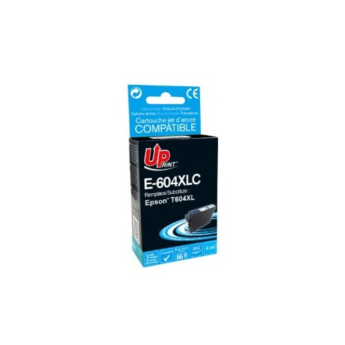 Tinteiro Compatível Uprint p/ Epson 604XL Azul C13T10H24010 10ml