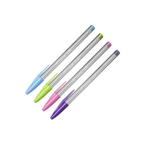 Esferografica Ball Point large BICfun cores sortidas Cx 20un