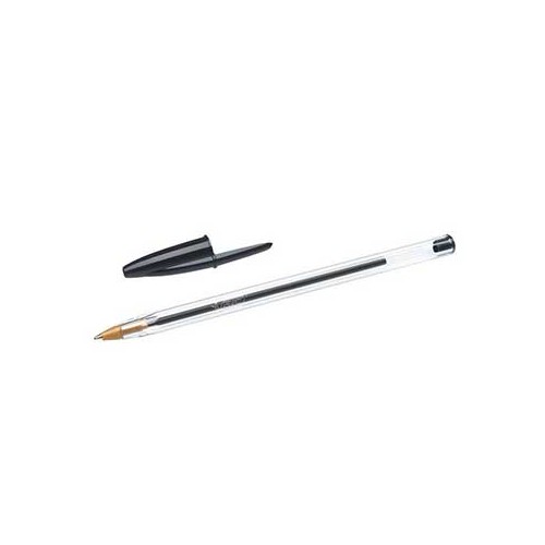 Esferografica Ball Point BIC Cristal Preto - Cx 50un