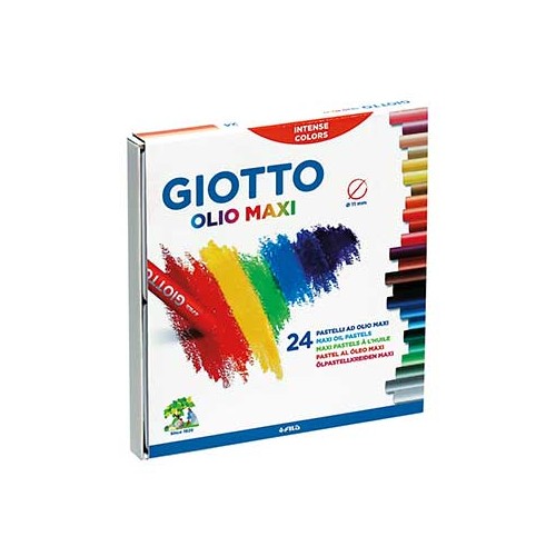 Lápis Pastel a Óleo Giotto Olio 24un