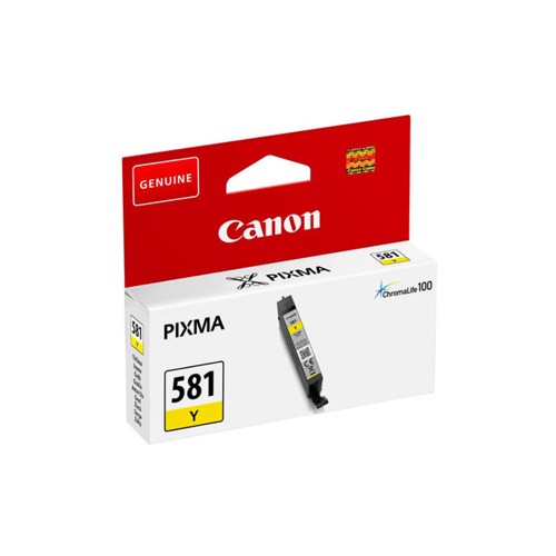 Tinteiro Canon 581 Amarelo 5,6ml (2105C001, CLI581Y)