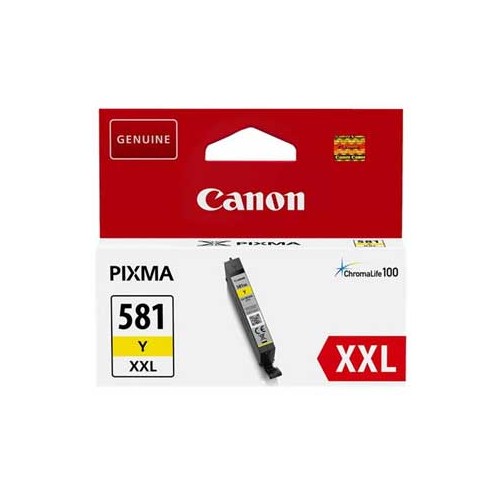 Tinteiro Canon 581XXL Amarelo 11,7ml (1997C001, CLI581XXL)