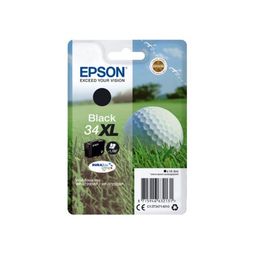 Tinteiro Epson 34XL Preto C13T34714010 16,3ml