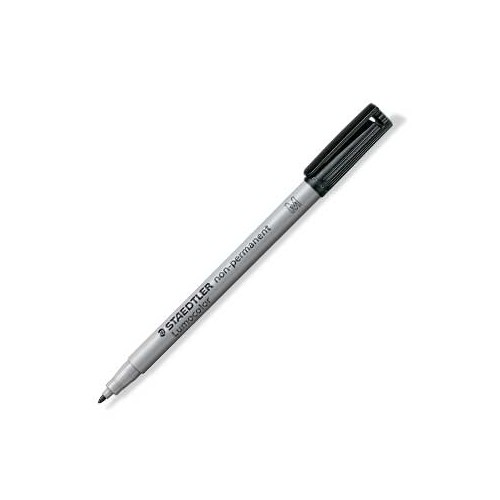 Marcador Nao Perm. Medio Lumocolor 1.0mm 315-9 Preto - 10 unidades