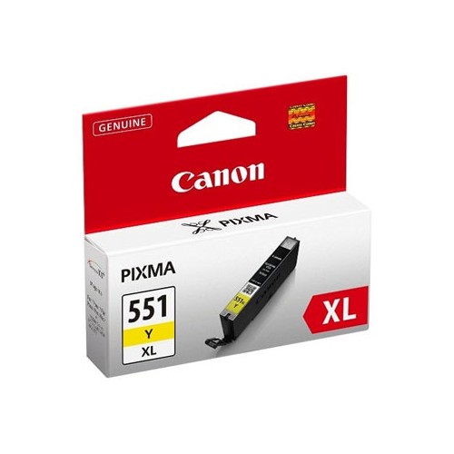 Tinteiro Canon 551XL Amarelo 11ml (6446B001, CLI551XL)