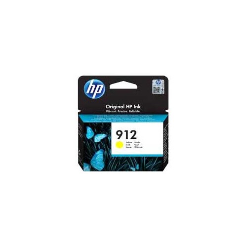 Tinteiro HP 912 Amarelo 3YL79A 3ml
