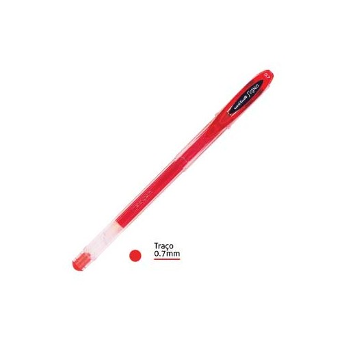 Esferografica UNI UM120 SIGNO 0,7mm Vermelho - 2 unidades