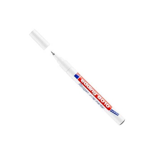 Marcador Extra-Fino Edding 8010 Branco (Raio-X)