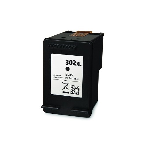 Tinteiro Compatível para HP 302XL Preto F6U68AE