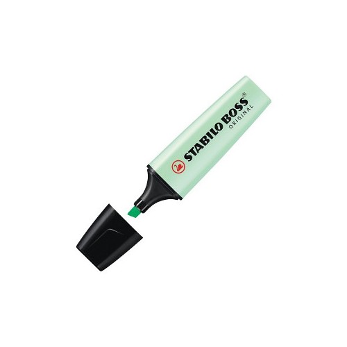 Marcador Fluorescente Stabilo Boss Pastel Menta 70 / 116 - 10 unidades