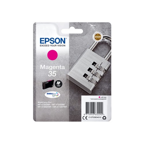 Tinteiro Epson 35 Magenta C13T35834010 9,1ml