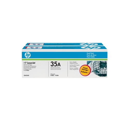 Pack Toners HP 35A Preto CB435AD