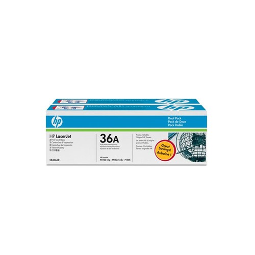 Pack Toners HP 36A Preto CB436AD