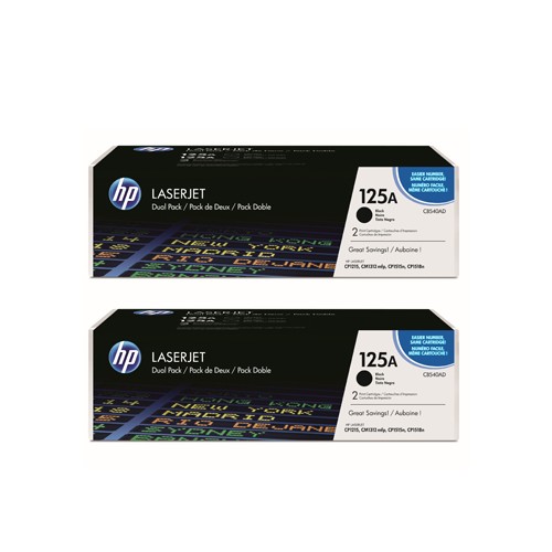 Pack Toners HP 125A Preto CB540AD