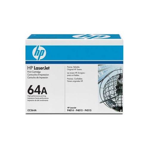 Toner HP 64A Preto CC364A