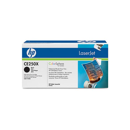 Toner HP 504X Preto CE250X