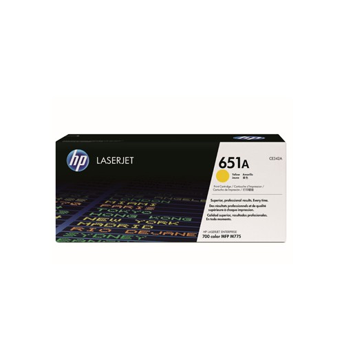 Toner HP 651A Amarelo CE342A