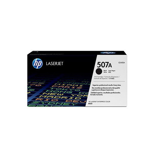 Toner HP 507A Preto CE400A