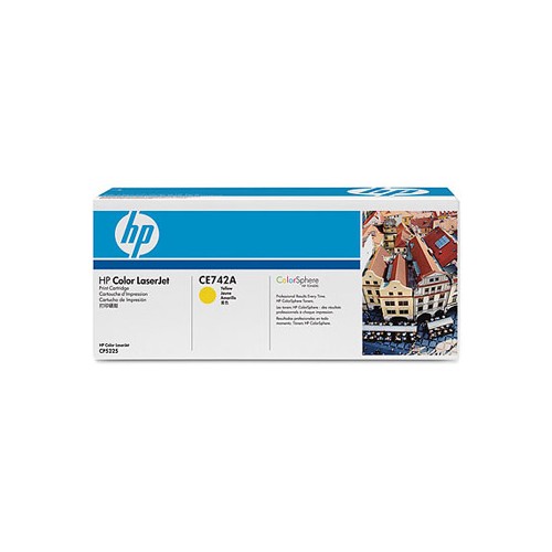 Toner HP 307A Amarelo CE742A