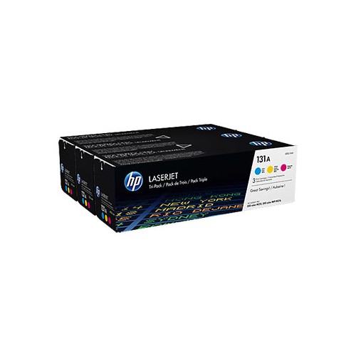 Pack Toners HP 131A 3 Cores U0SL1AM
