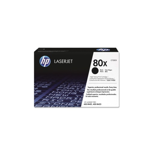 Pack Toners HP 80X Preto CF280XD