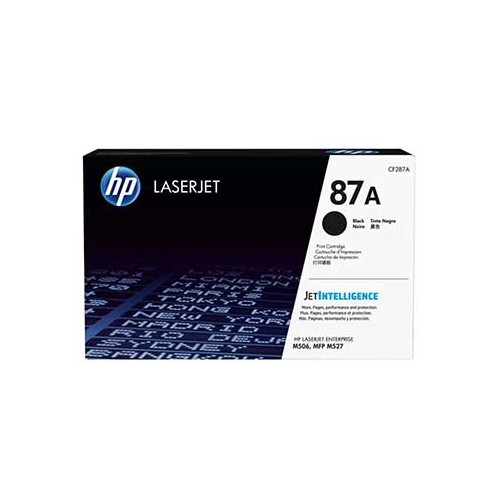 Toner HP 87A Preto CF287A