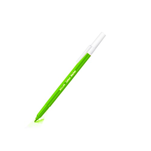 Marcador Feltro Medio 0.5mm Sketch Line Verde Claro - 10 unidades