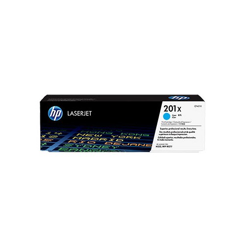 Toner HP 201X Azul CF401X
